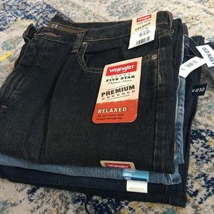 Lot of 3 NWT 36x32 men's jeans new with tags